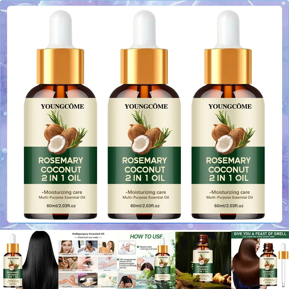 Belle Aura Rosemary & Coconut Hair