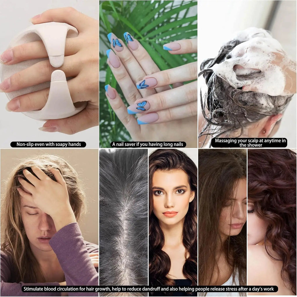 BELLE AURA SCALP MASSAGER BRUSH